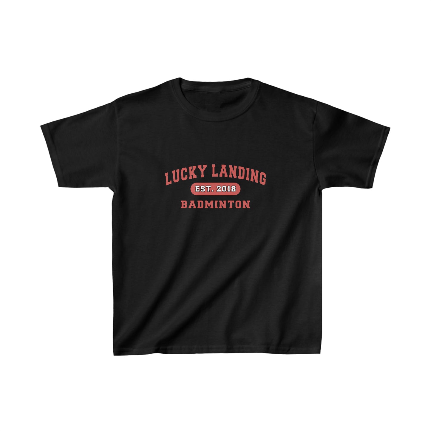 Kids Size Lucky Landing Badminton T-Shirt
