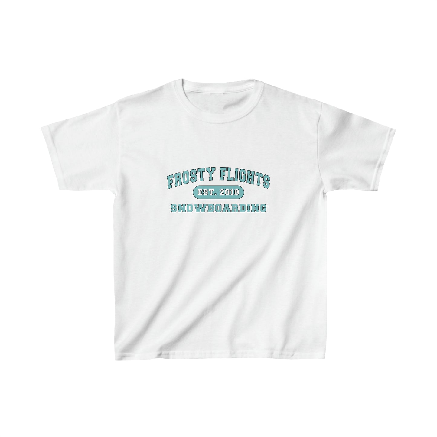 Kids Size Frosty Flights Snowboarding T-Shirt