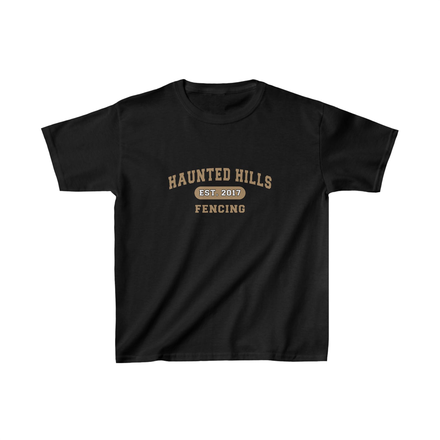 Kids Size Haunted Hills Fencing T-Shirt
