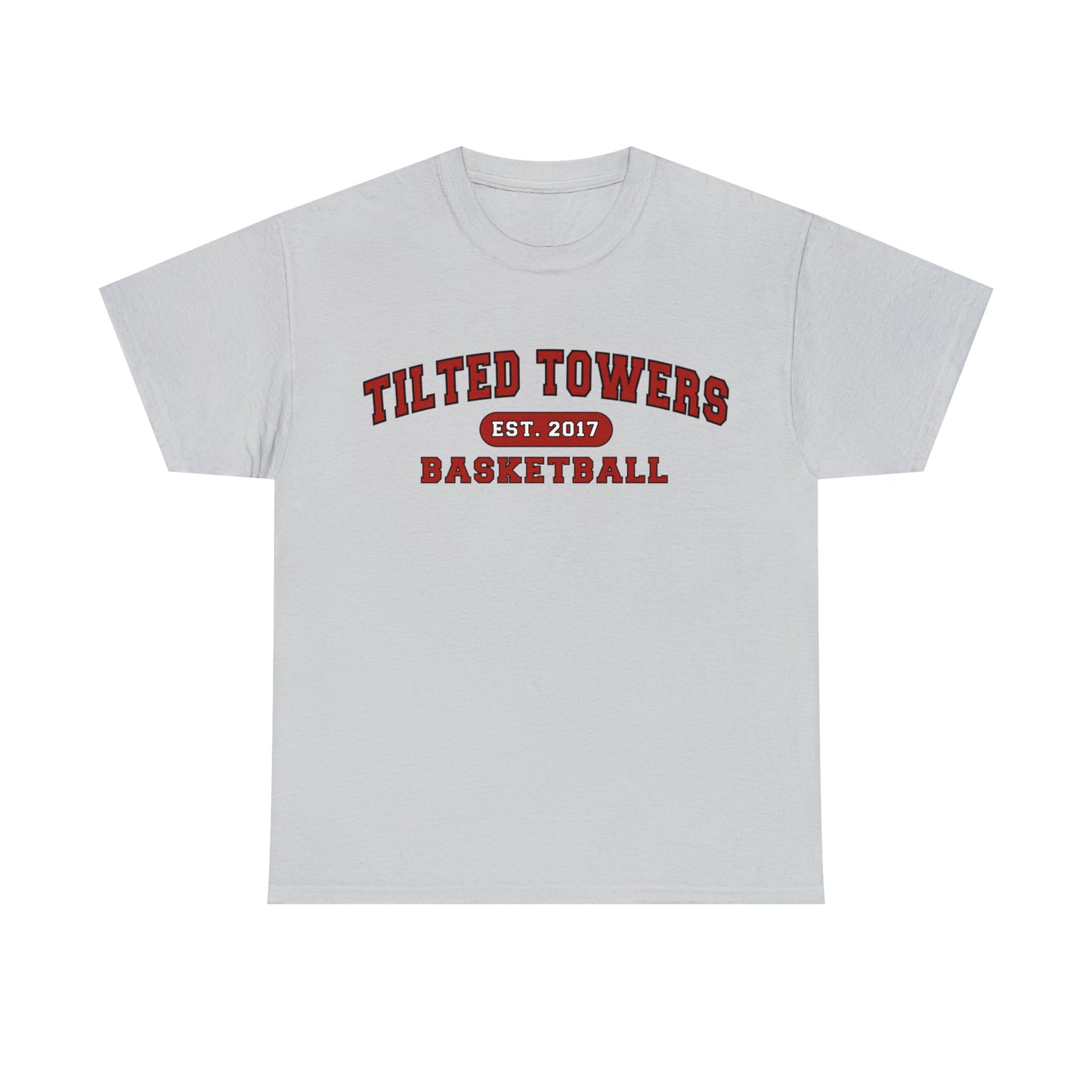 Adult Size Tilted Towers Basketball T-Shirt