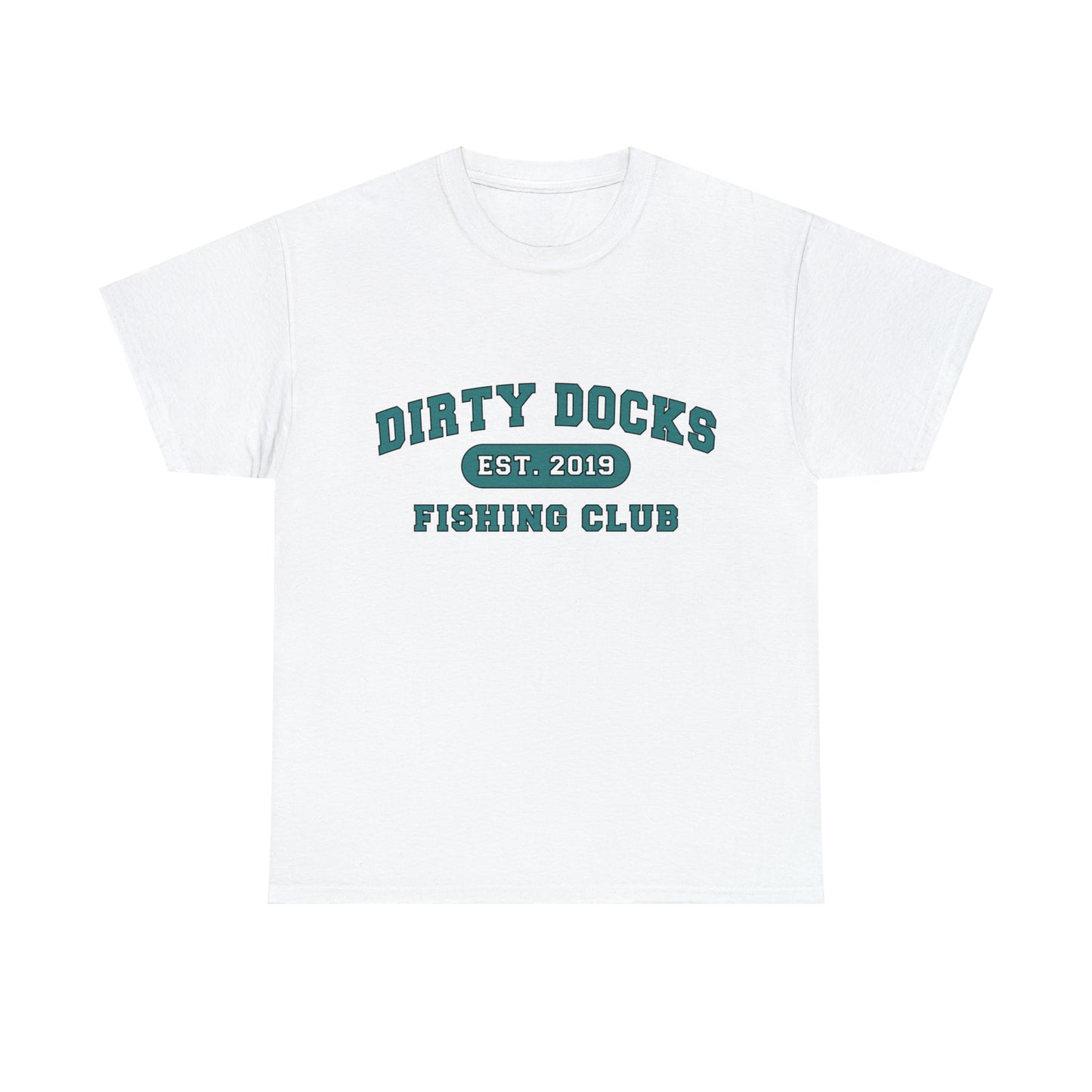 Adult Size Dirty Docks Fishing T-Shirt