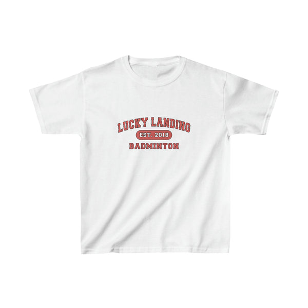 Kids Size Lucky Landing Badminton T-Shirt