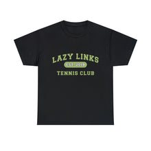 Adult Size Lazy Links Tennis T-Shirt