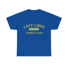 Adult Size Lazy Links Tennis T-Shirt