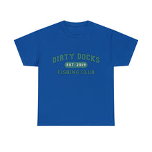 Adult Size Dirty Docks Fishing T-Shirt