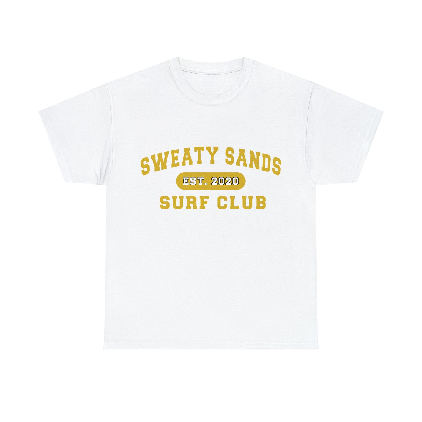 Adult Size Sweaty Sands Surf Club T-Shirt