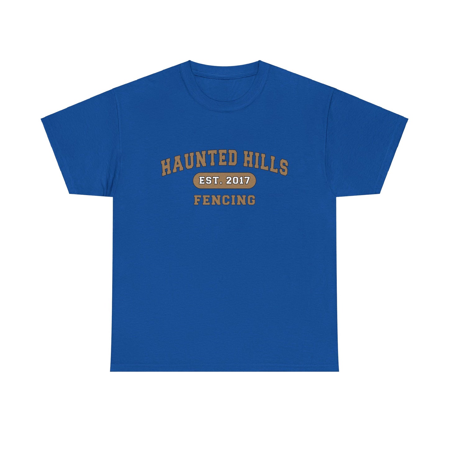 Adult Size Haunted Hills Fencing T-Shirt