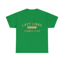 Adult Size Lazy Links Tennis T-Shirt