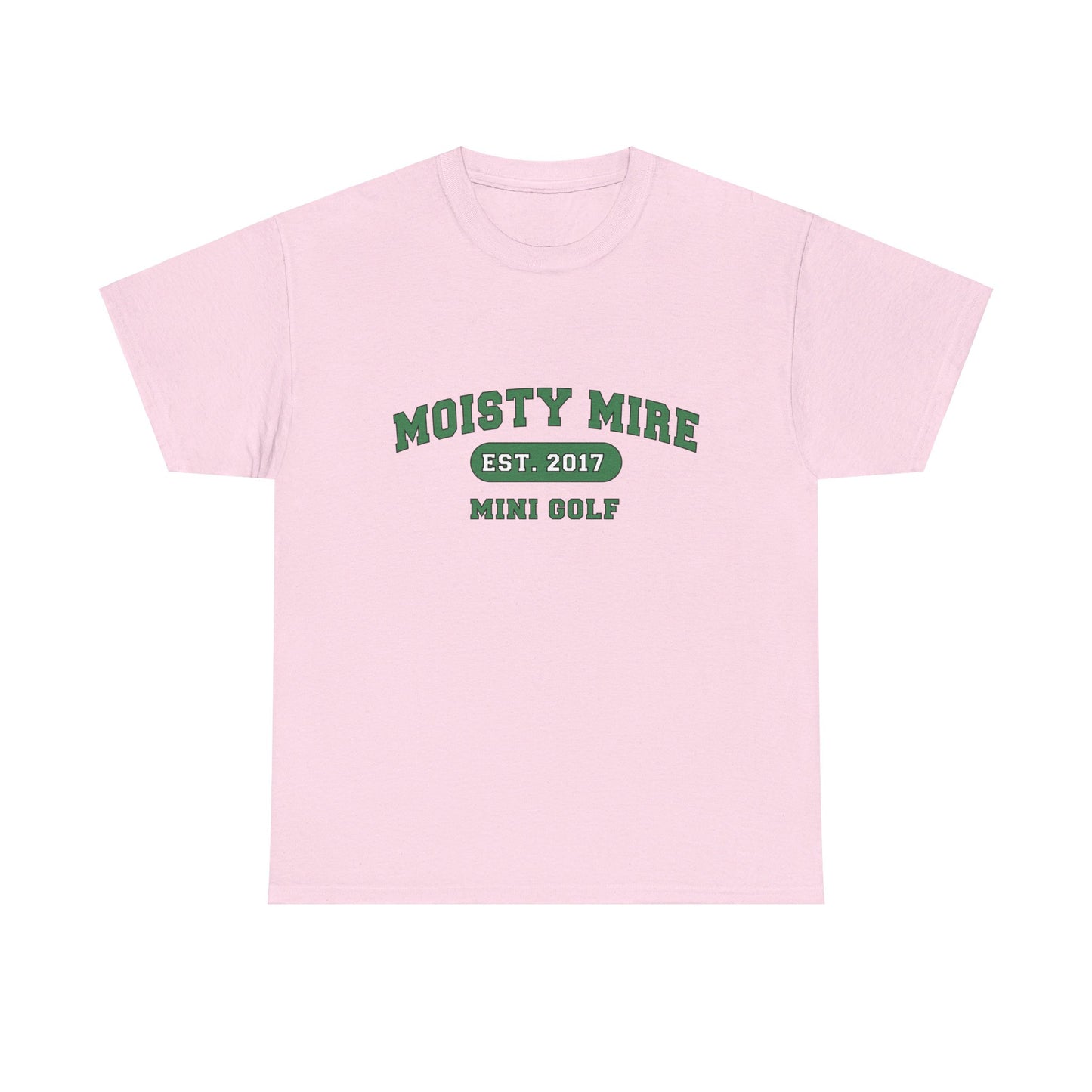 Adult Size Moisty Mire Mini Golf T-Shirt