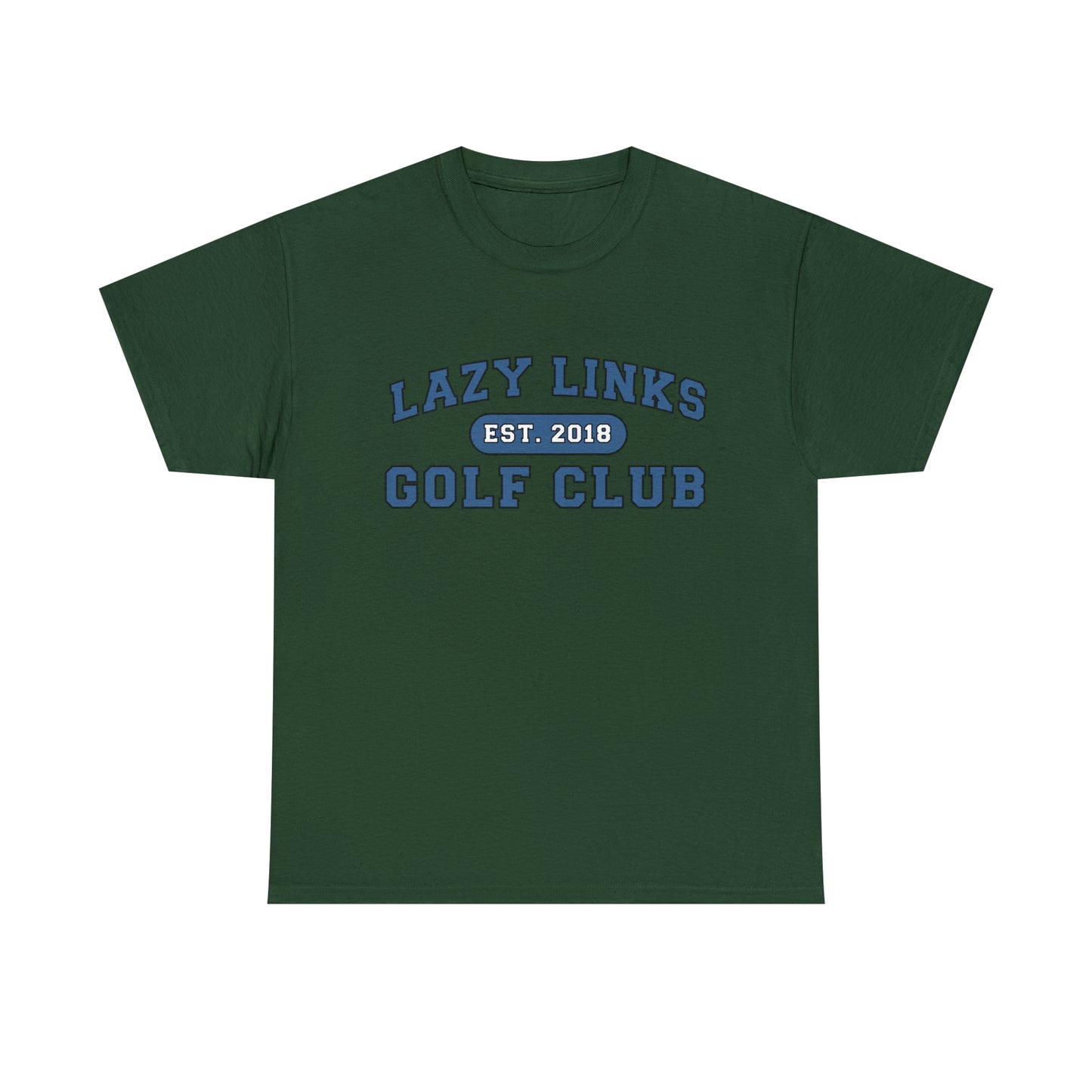 Adult Size Lazy Links Golf Club T-Shirt