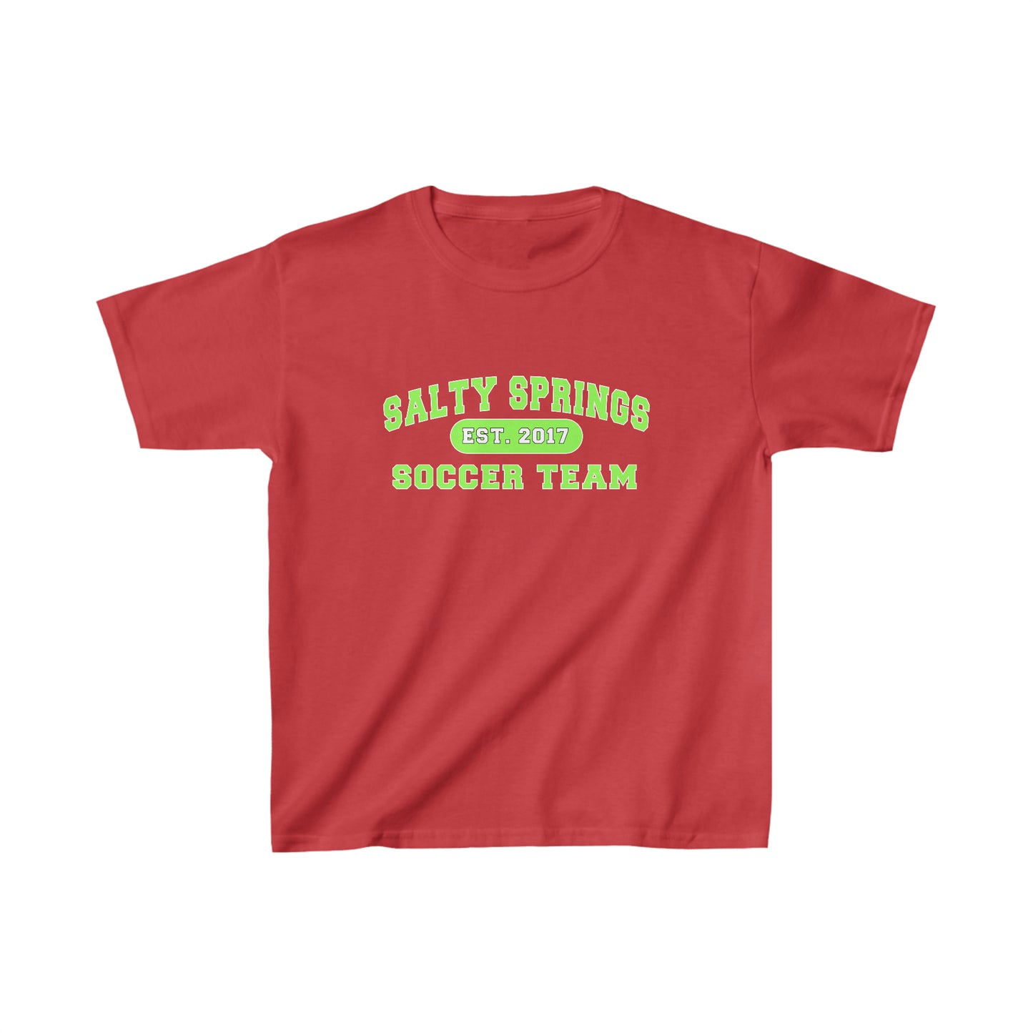 Kids Size Salty Spring Soccer Team T-Shirt