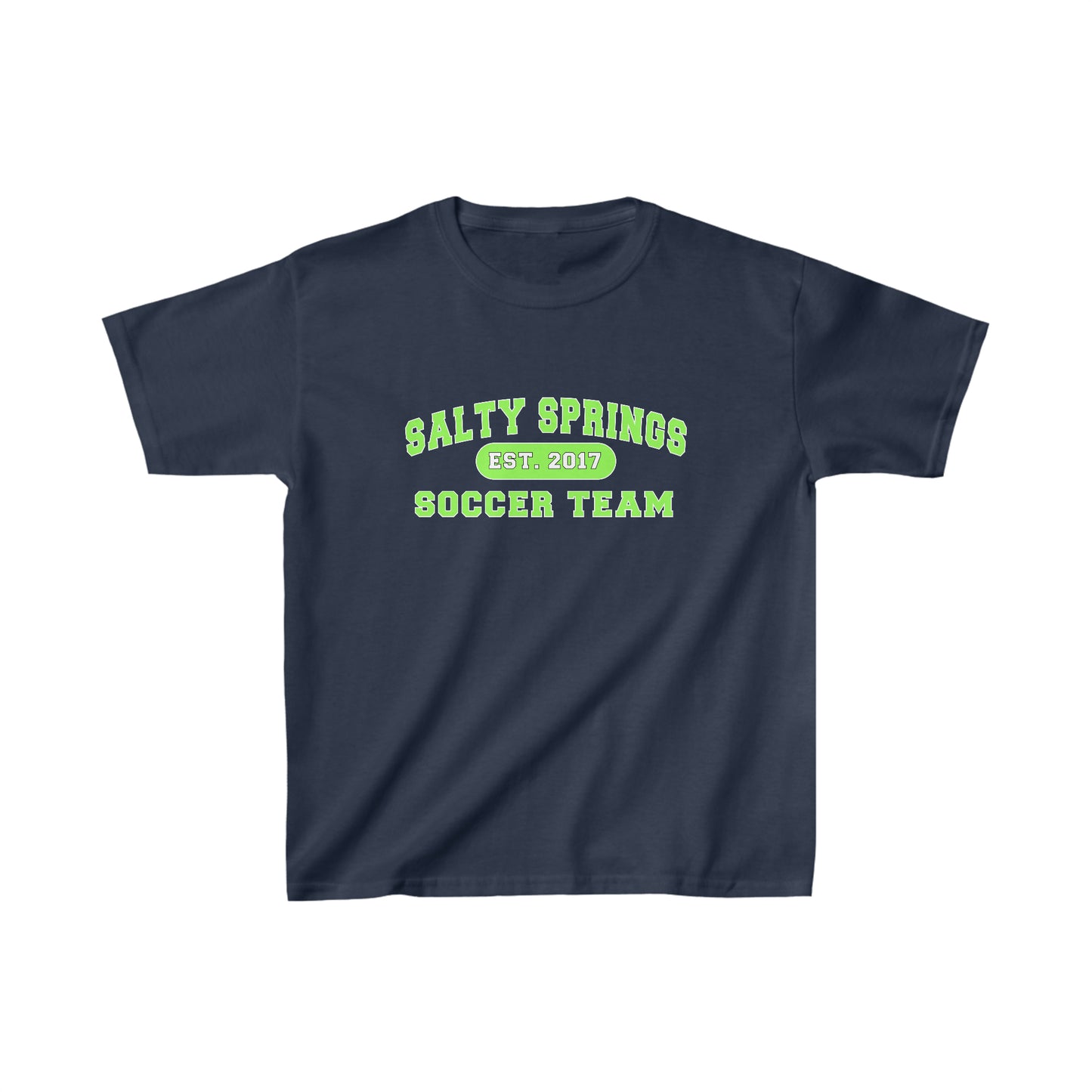 Kids Size Salty Spring Soccer Team T-Shirt