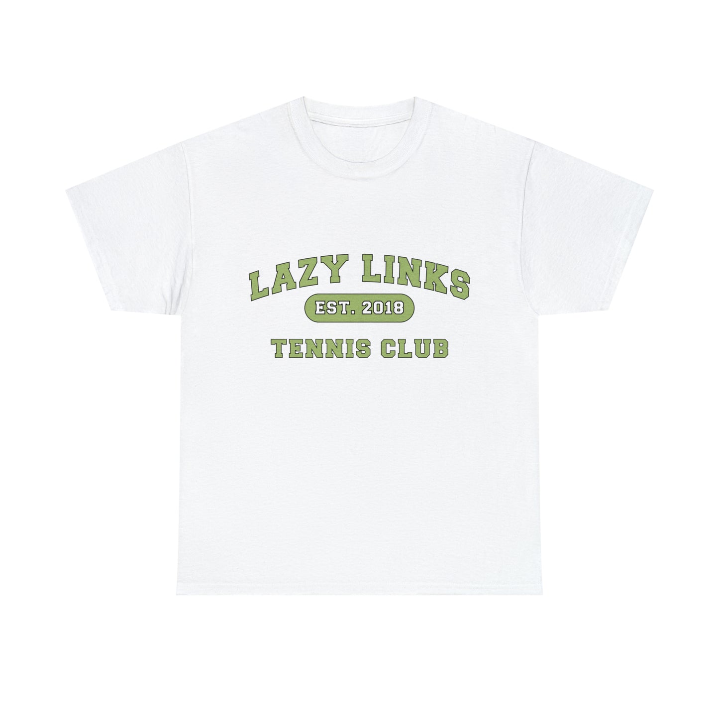 Adult Size Lazy Links Tennis T-Shirt