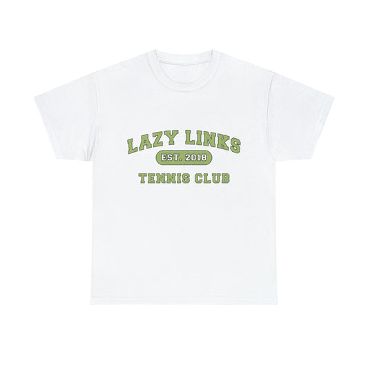 Adult Size Lazy Links Tennis T-Shirt