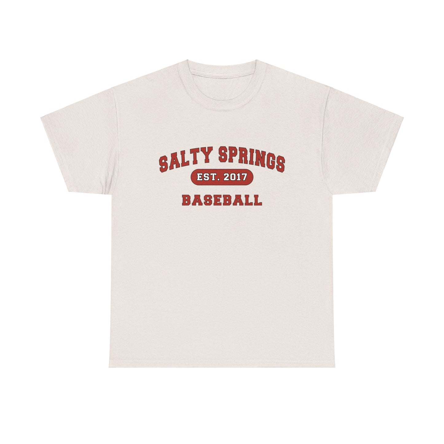 Adult Size Salty Springs Baseball T-Shirt