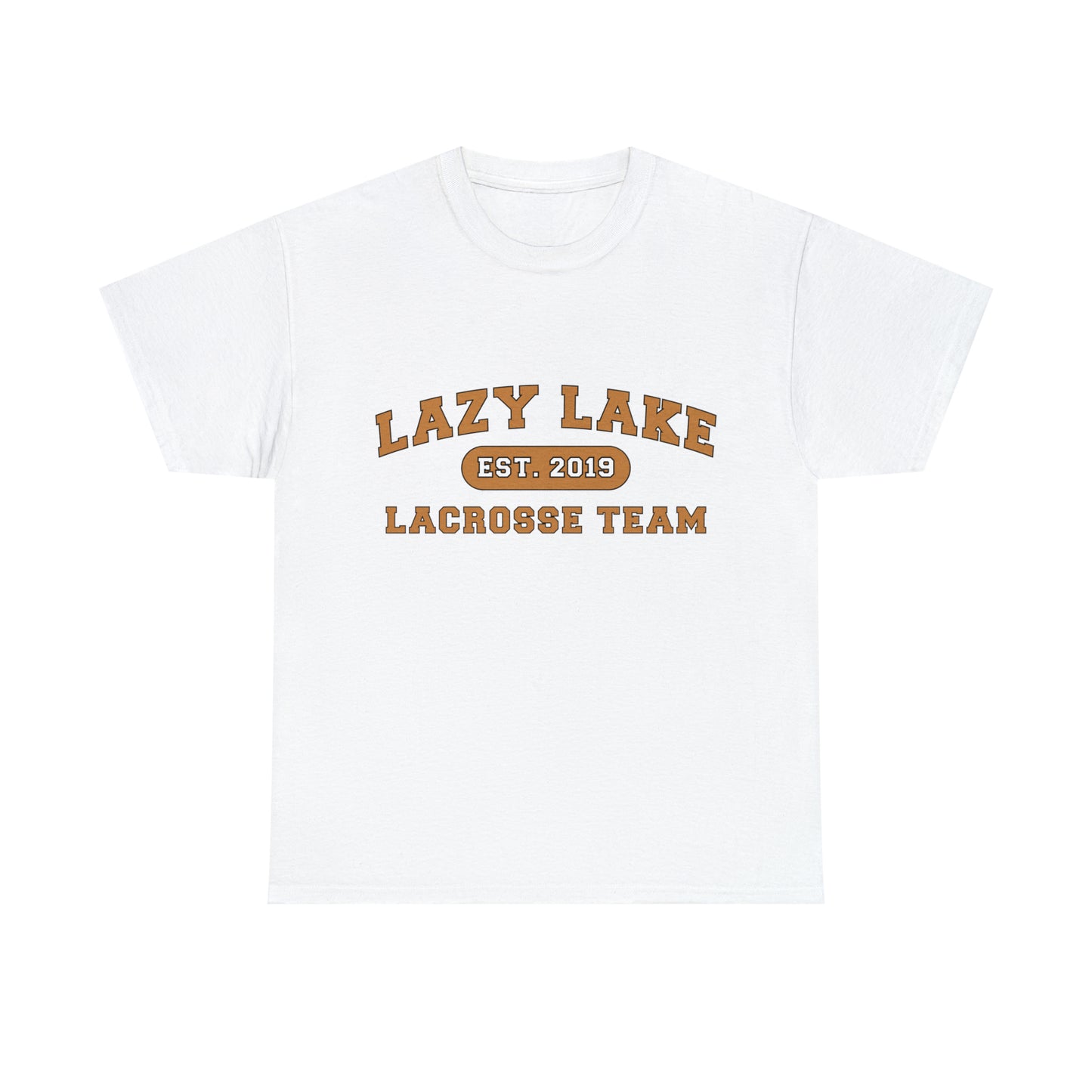 Adult Size Lazy Lake Lacrosse T-Shirt