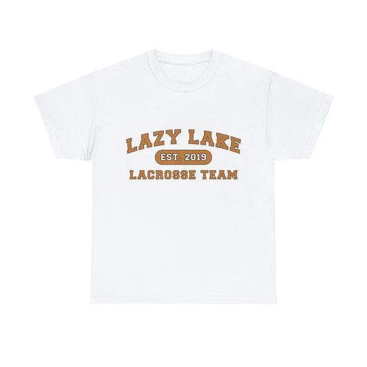 Adult Size Lazy Lake Lacrosse T-Shirt