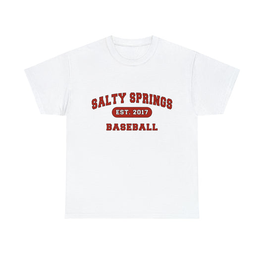Adult Size Salty Springs Baseball T-Shirt