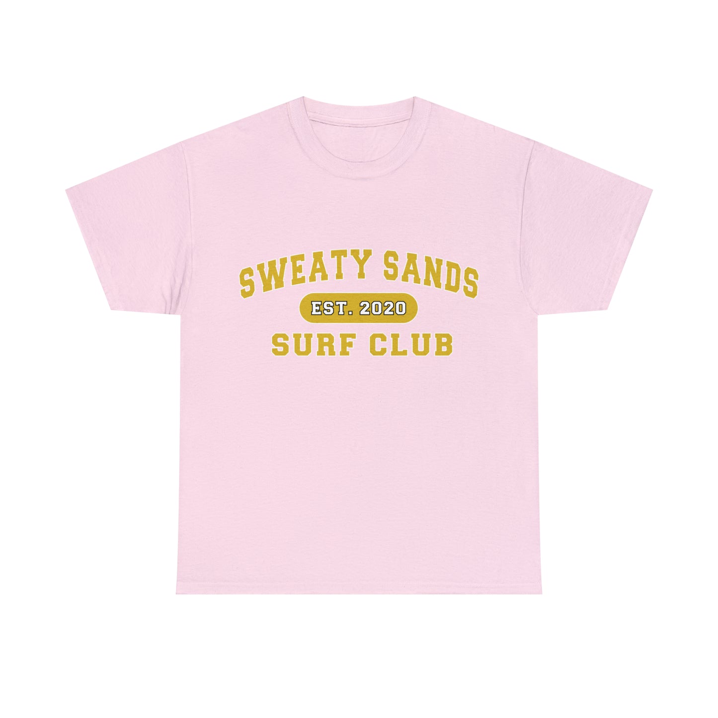 Adult Size Sweaty Sands Surf Club T-Shirt