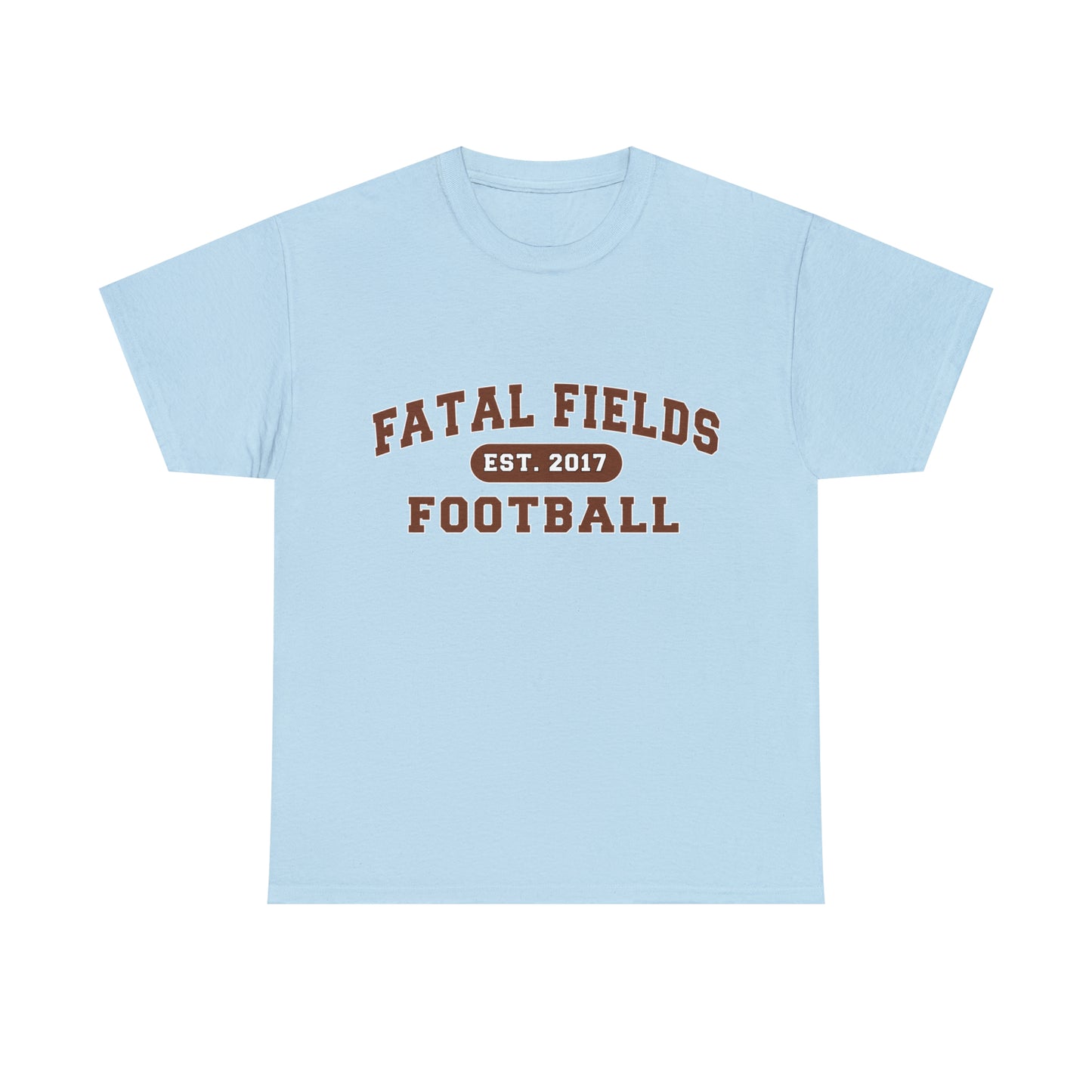 Adult Size Fatal Fields Football T-Shirt