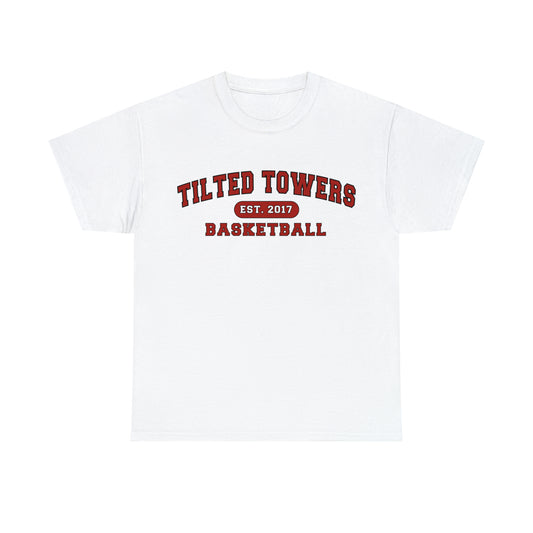 Adult Size Titled Towers Basketball T-Shirt