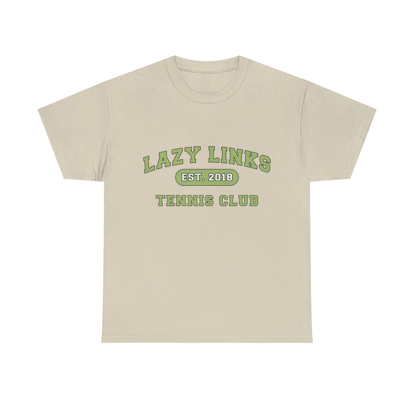 Adult Size Lazy Links Tennis T-Shirt