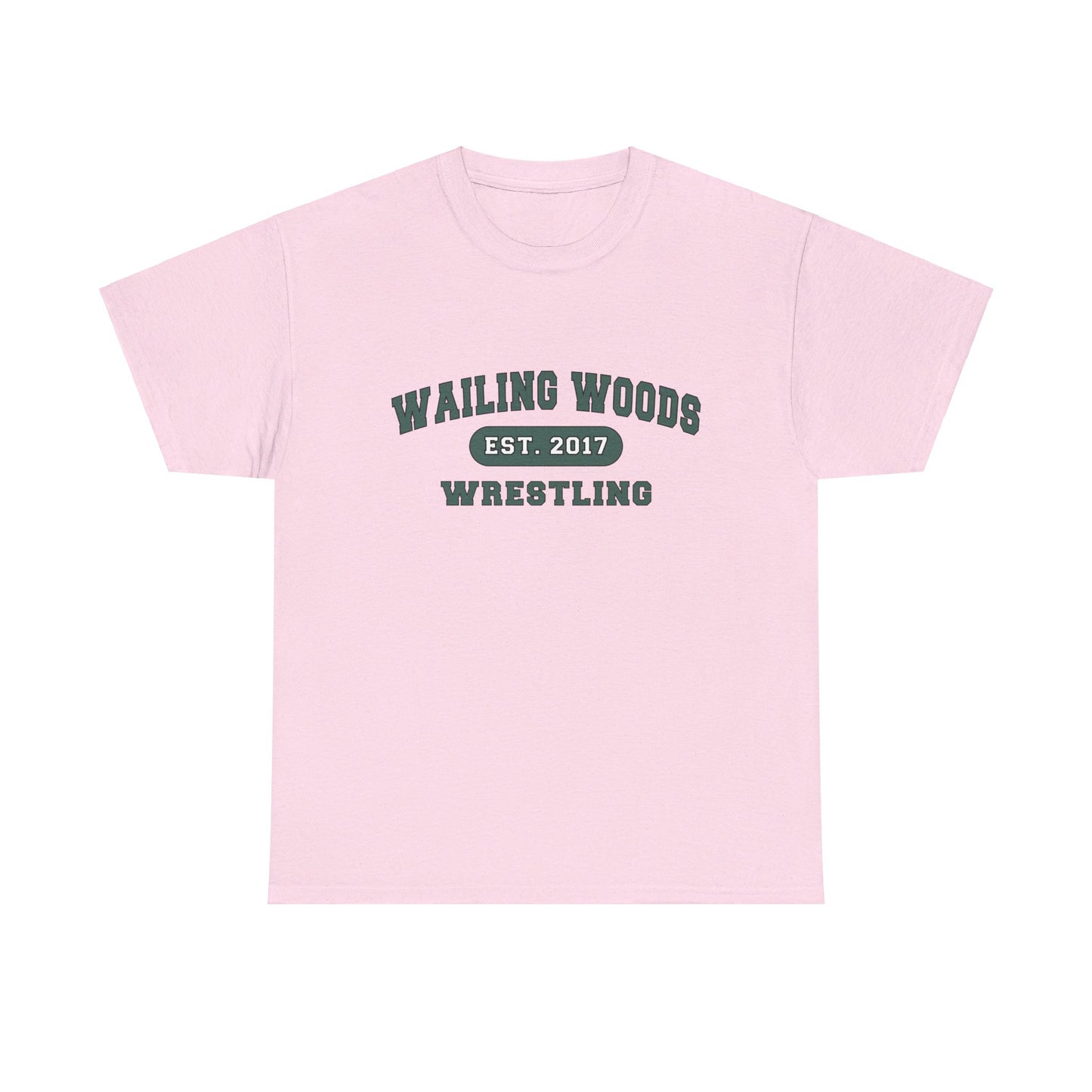 Adult Size Wailing Woods Wrestling T-Shirt