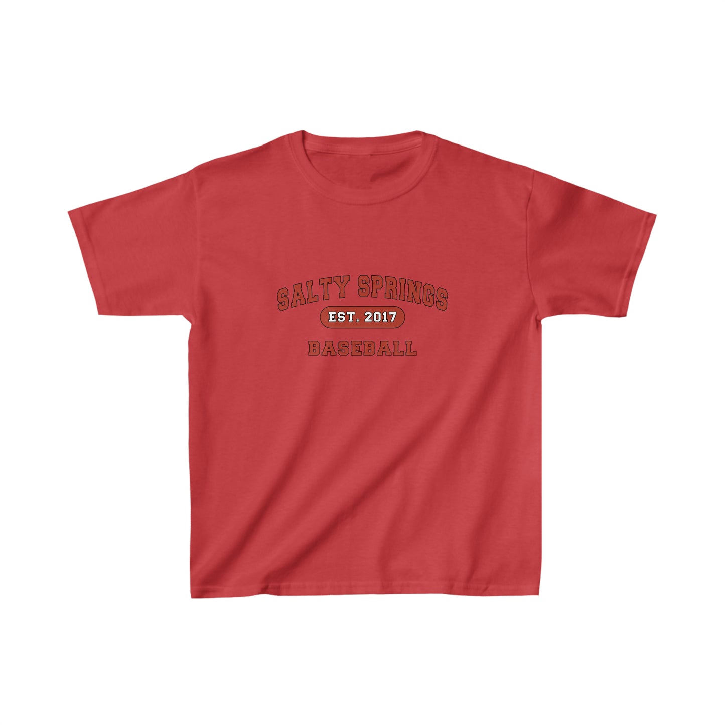 Kids Size Salty Springs Baseball T-Shirt