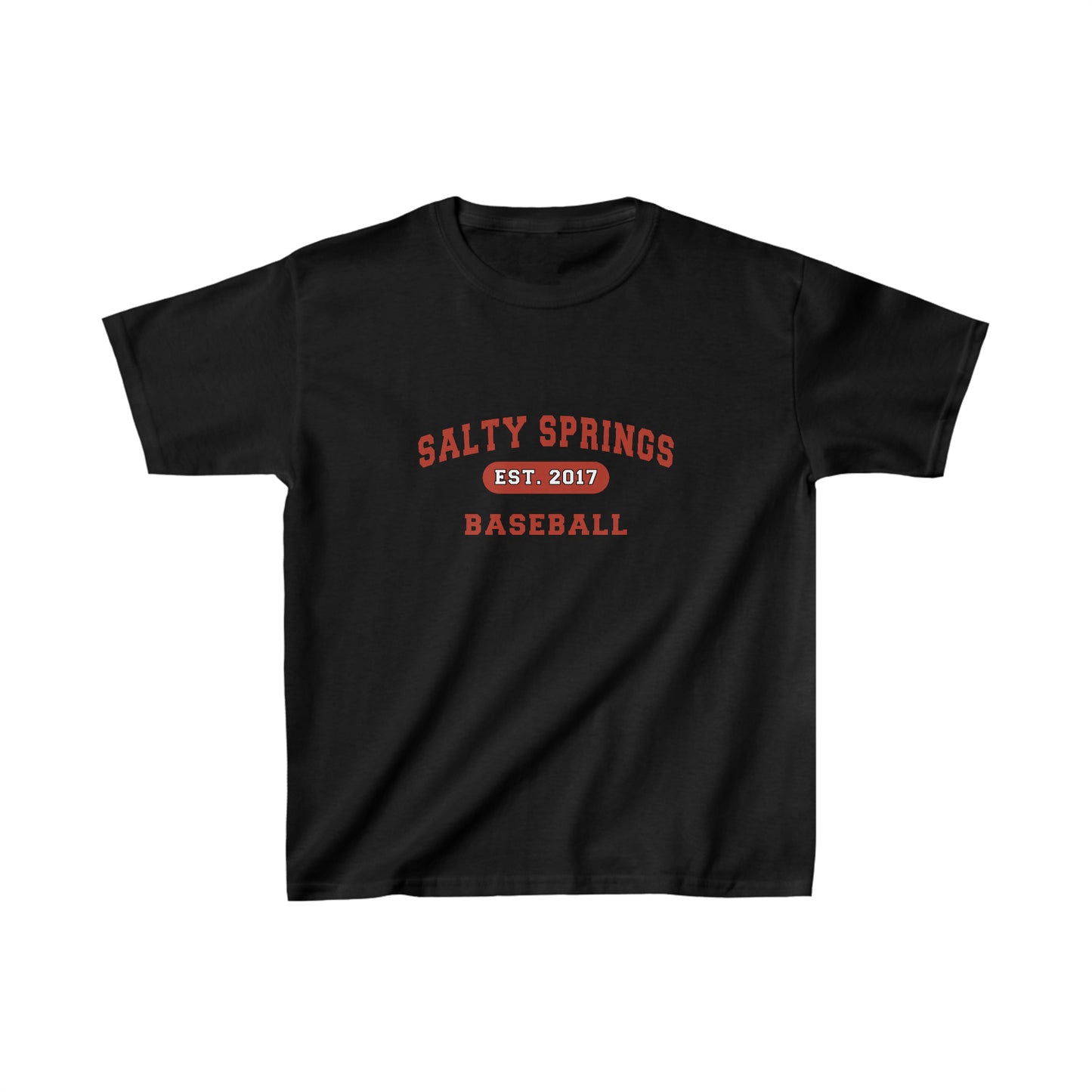 Kids Size Salty Springs Baseball T-Shirt