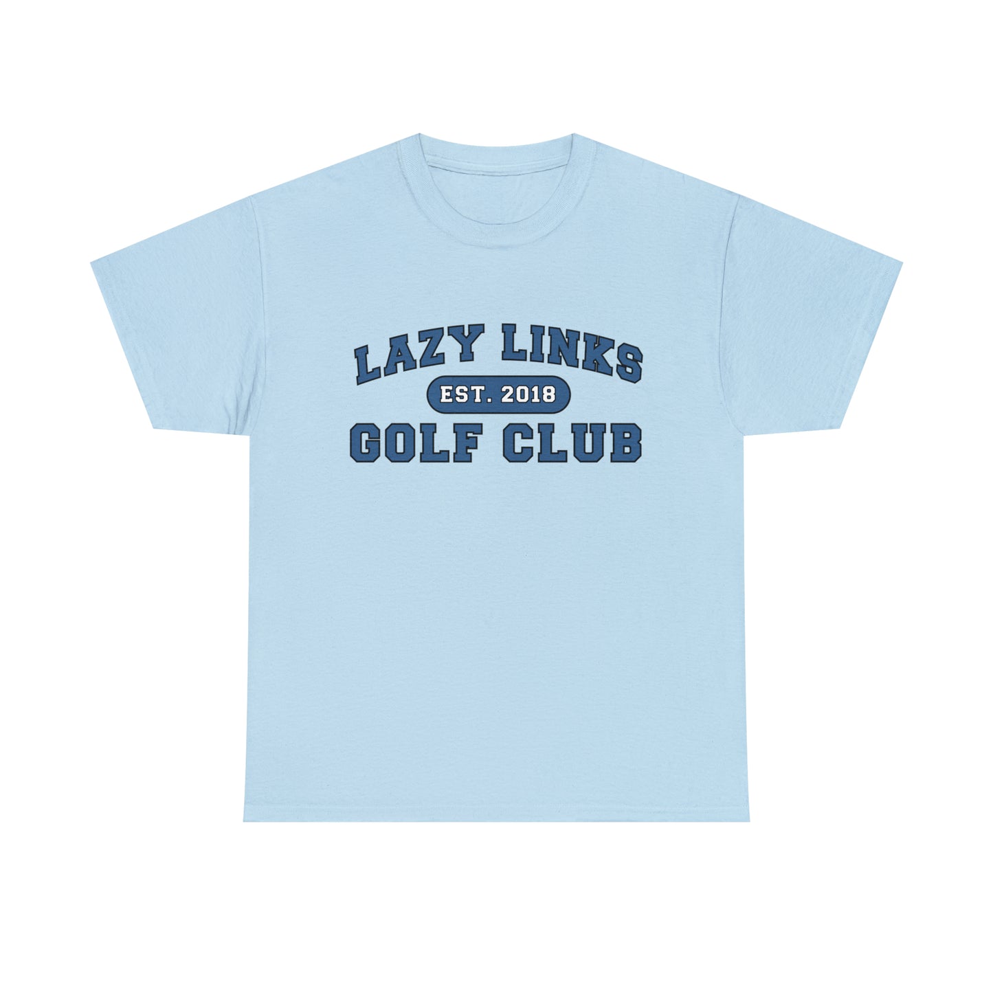 Adult Size Lazy Links Golf Club T-Shirt