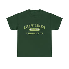 Adult Size Lazy Links Tennis T-Shirt