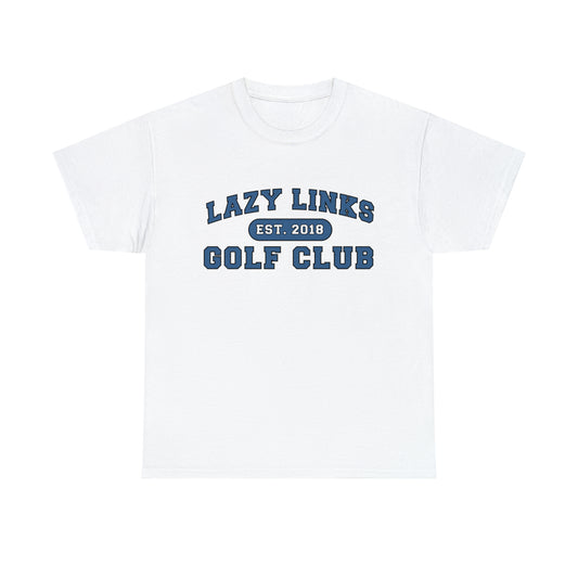 Adult Size Lazy Links Golf Club T-Shirt