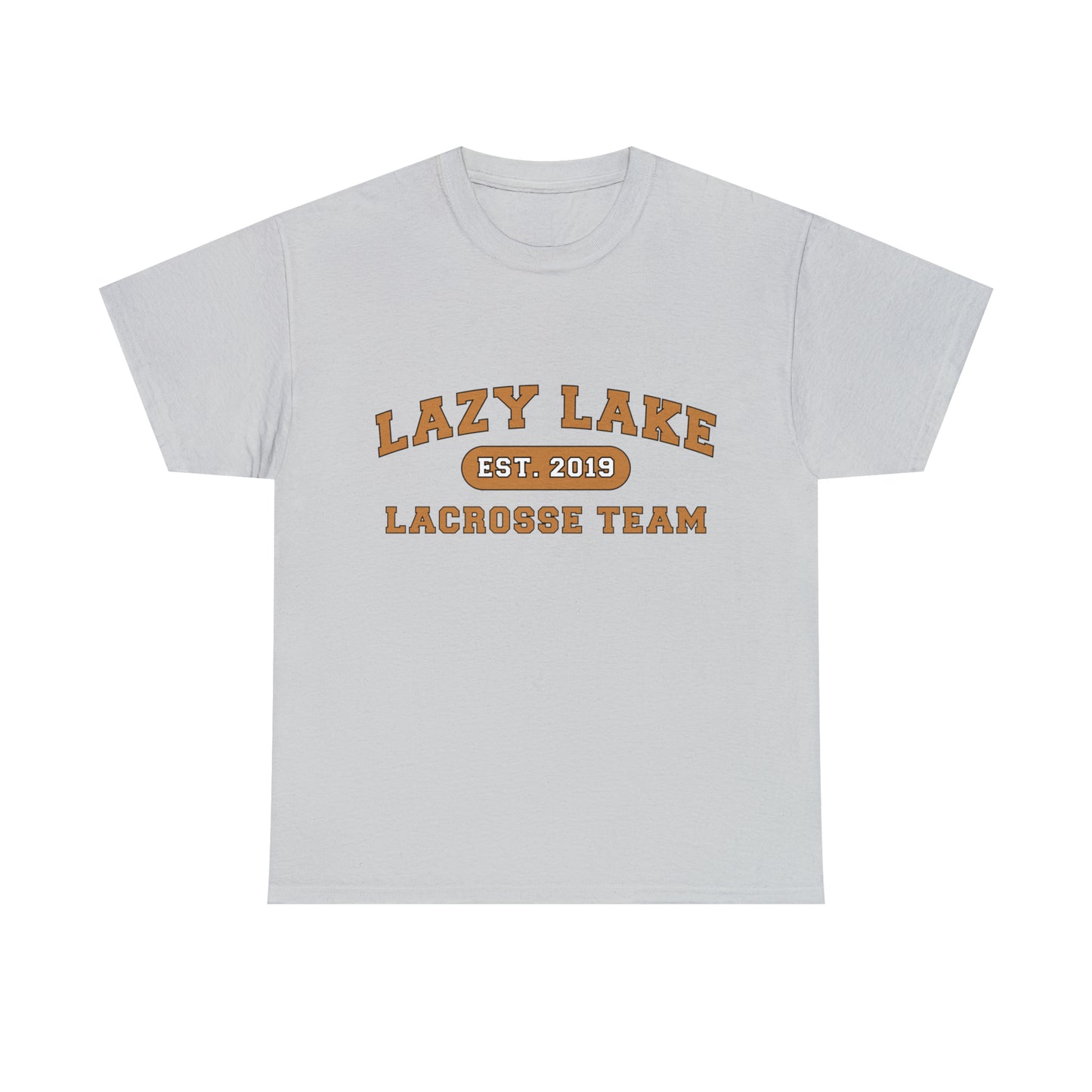 Adult Size Lazy Lake Lacrosse T-Shirt