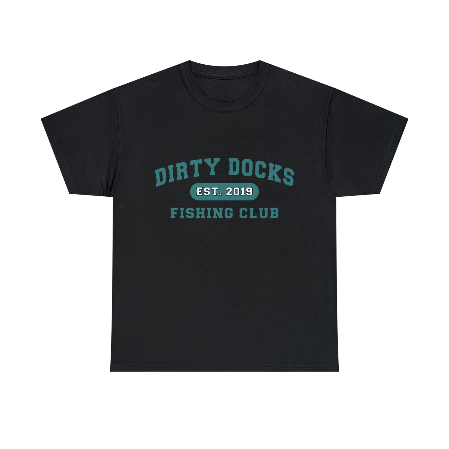 Adult Size Dirty Docks Fishing T-Shirt