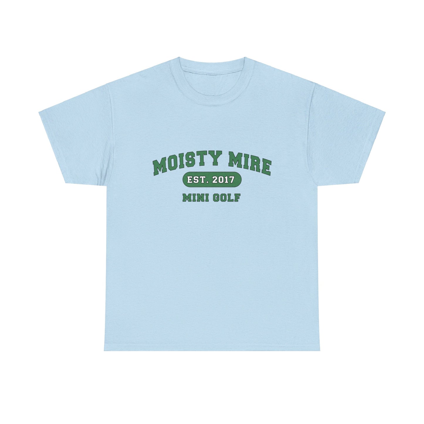 Adult Size Moisty Mire Mini Golf T-Shirt