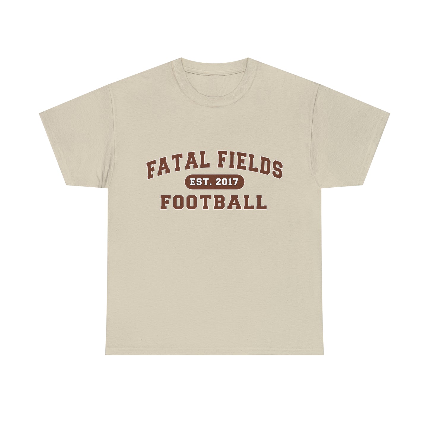 Adult Size Fatal Fields Football T-Shirt