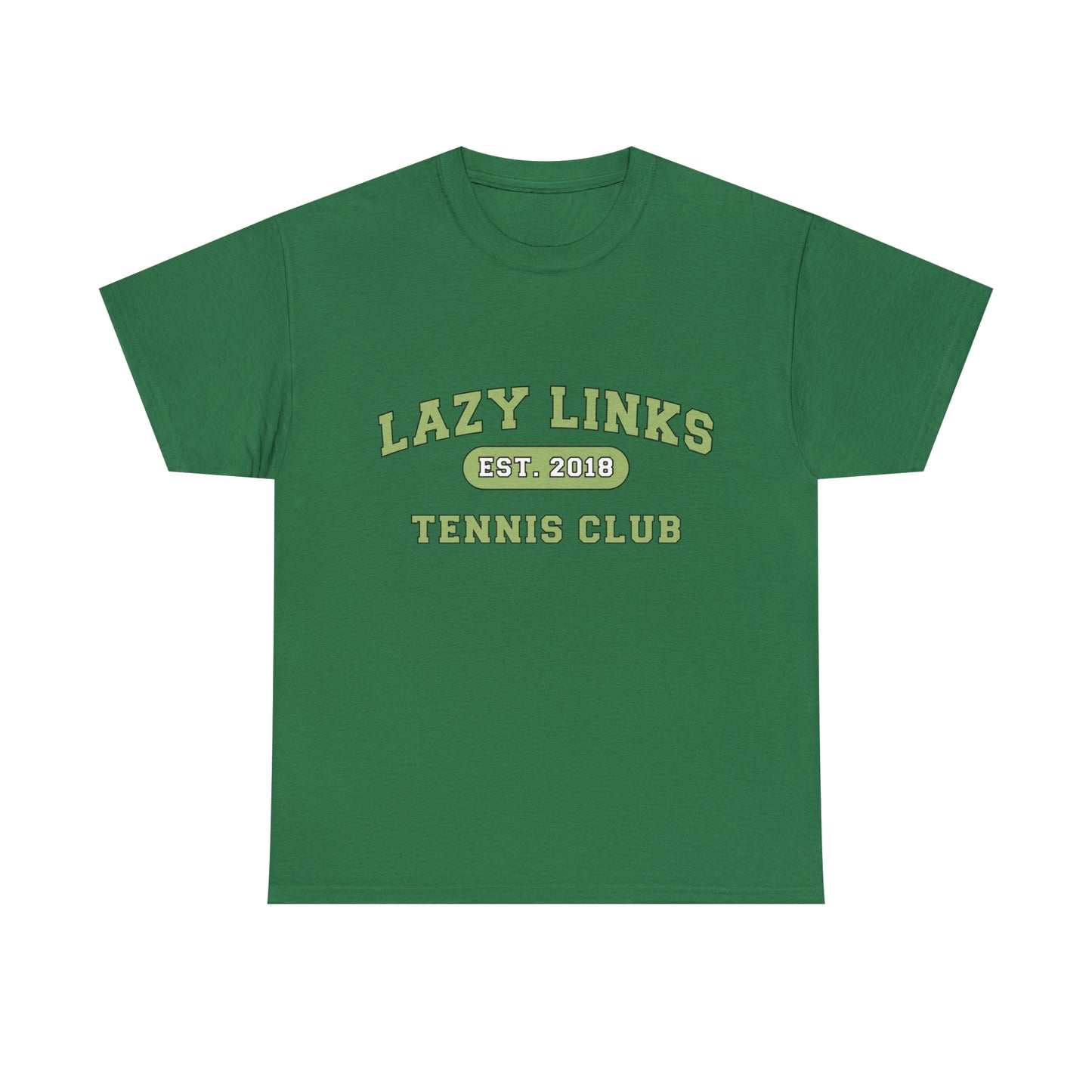 Adult Size Lazy Links Tennis T-Shirt