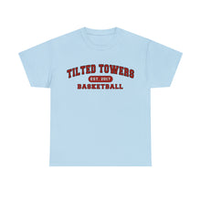 Adult Size Titled Towers Basketball T-Shirt