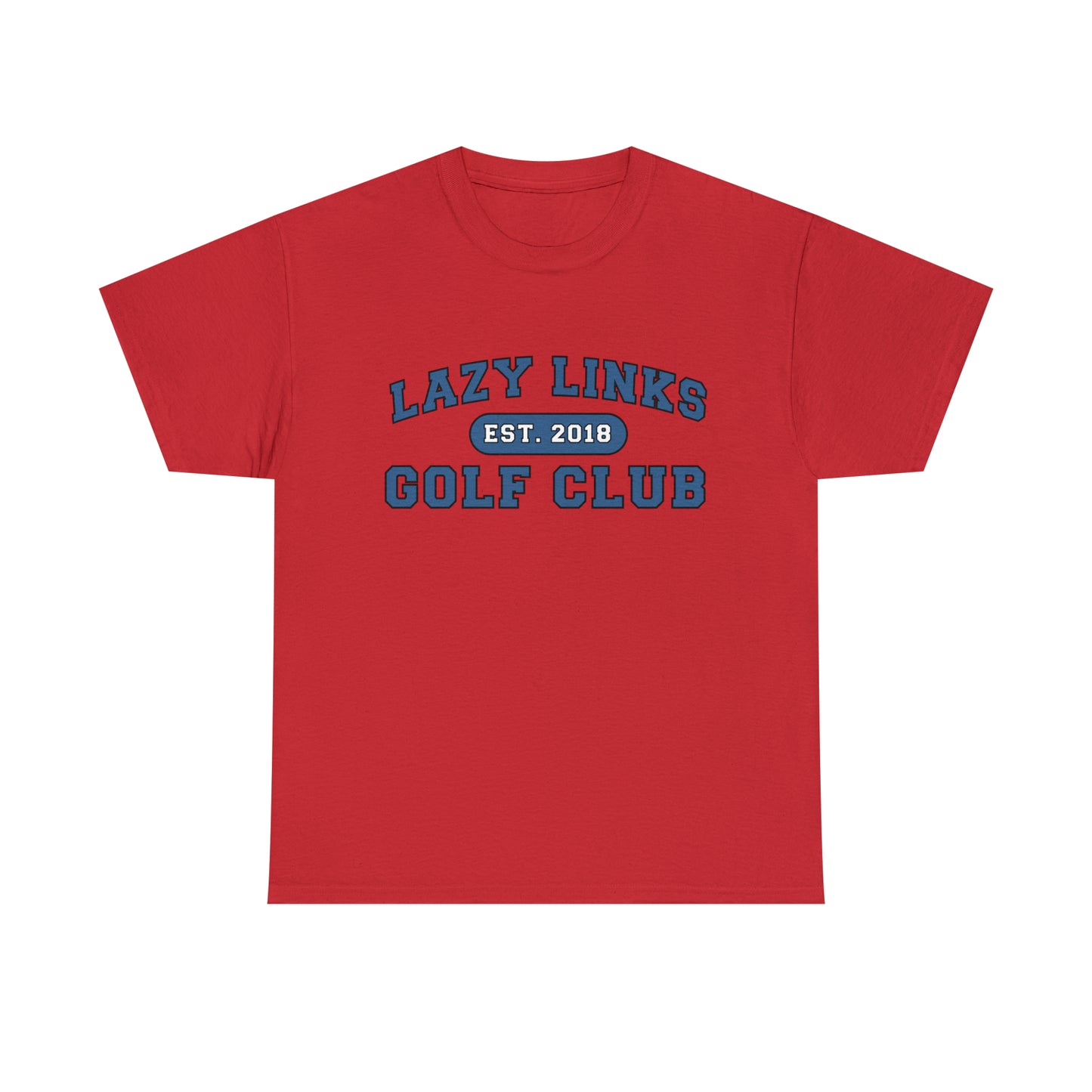 Adult Size Lazy Links Golf Club T-Shirt