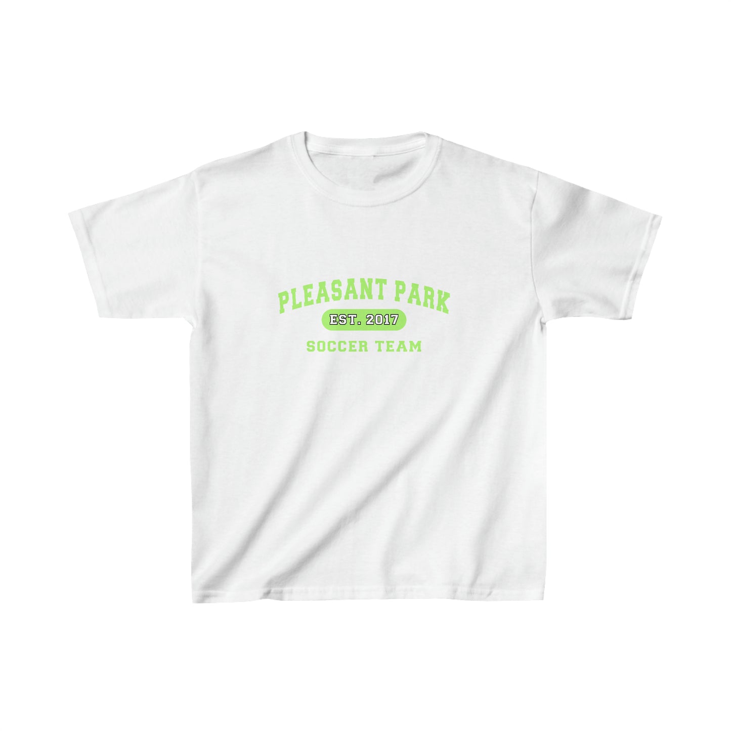 Kids Size Pleasant Park Soccer Team T-Shirt