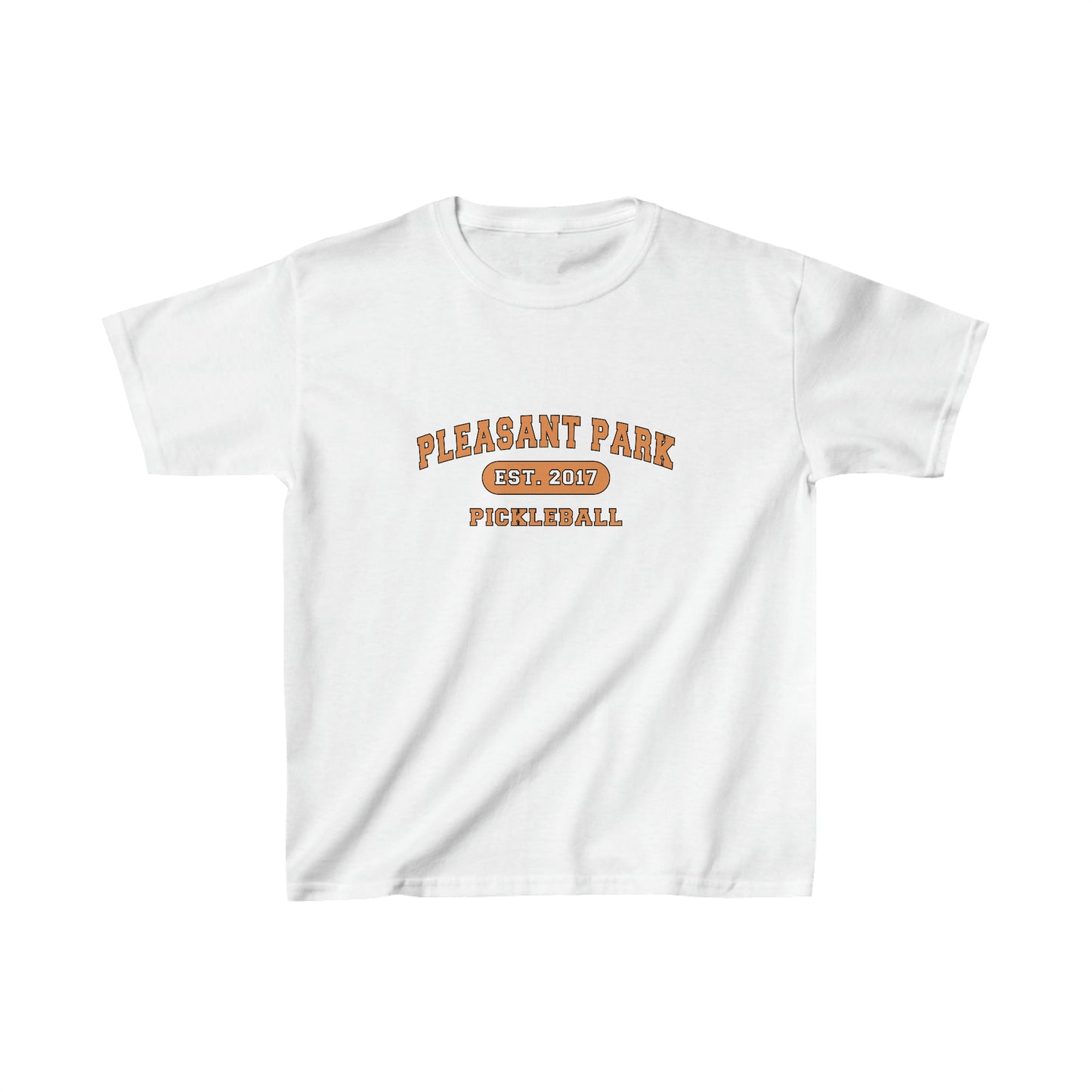 Kids Size Pleasant Park Pickleball T-Shirt