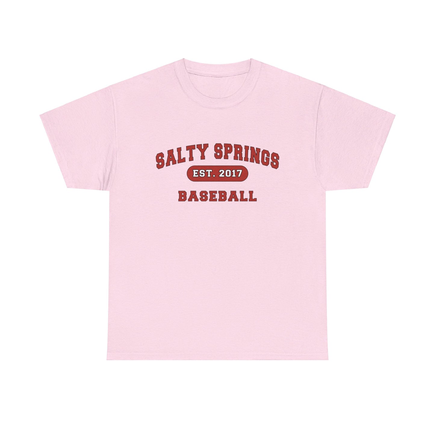 Adult Size Salty Springs Baseball T-Shirt