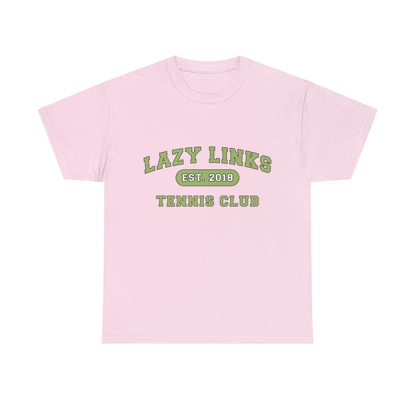 Adult Size Lazy Links Tennis T-Shirt