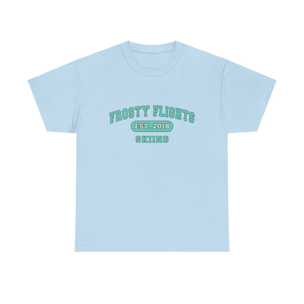 Adult Size Frosty Flights Skiing T-Shirt