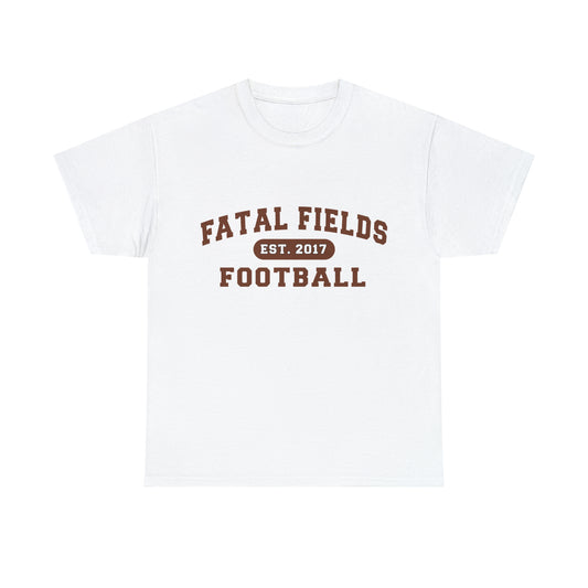 Adult Size Fatal Fields Football T-Shirt