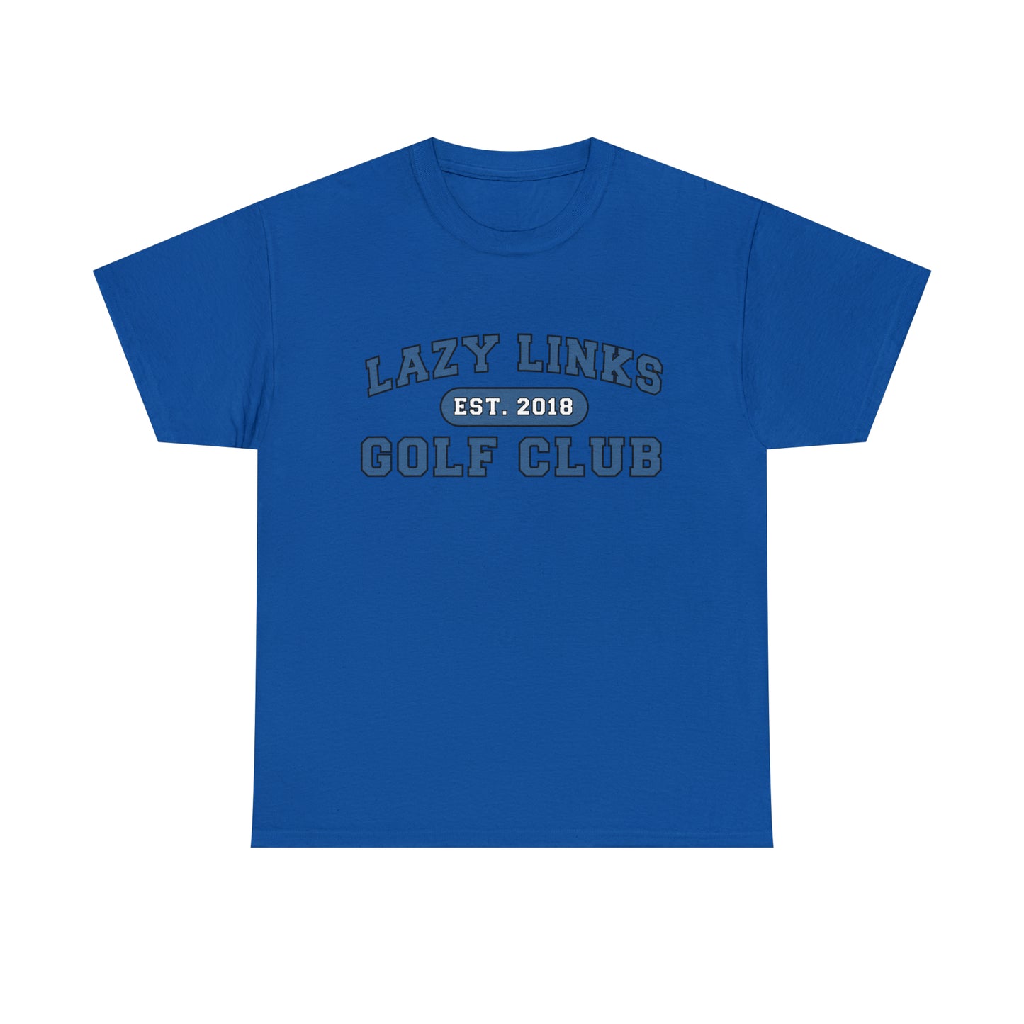 Adult Size Lazy Links Golf Club T-Shirt