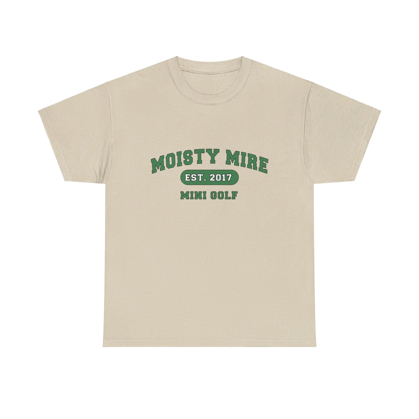 Adult Size Moisty Mire Mini Golf T-Shirt