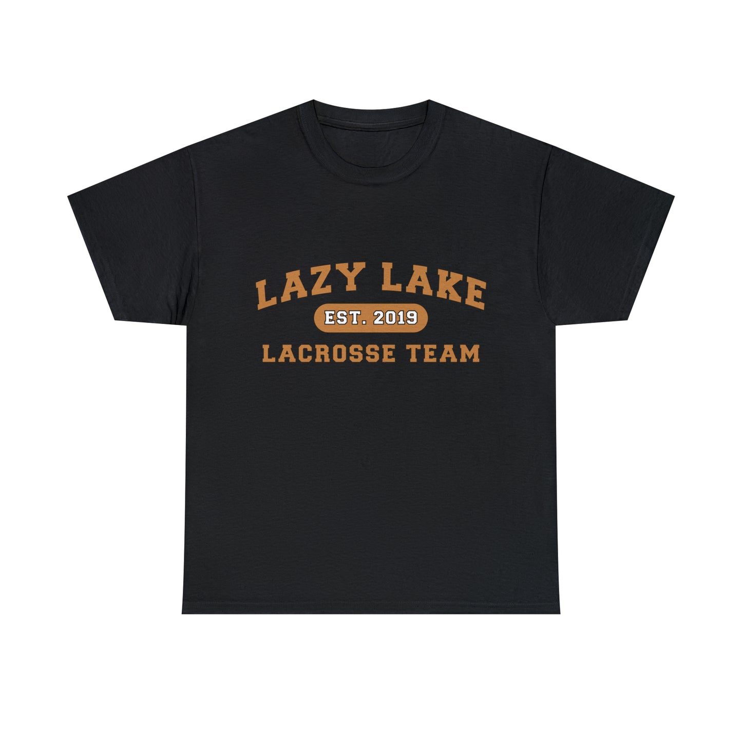 Adult Size Lazy Lake Lacrosse T-Shirt