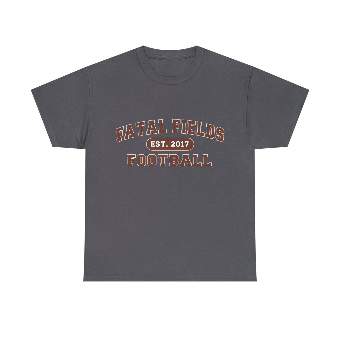 Adult Size Fatal Fields Football T-Shirt