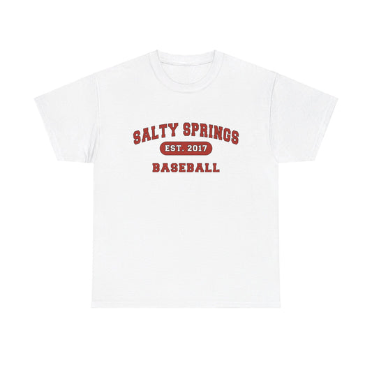 Adult Size Salty Springs Baseball T-Shirt